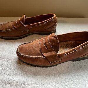 Sperry Brown Leather Penny Loafers Slip-Ons